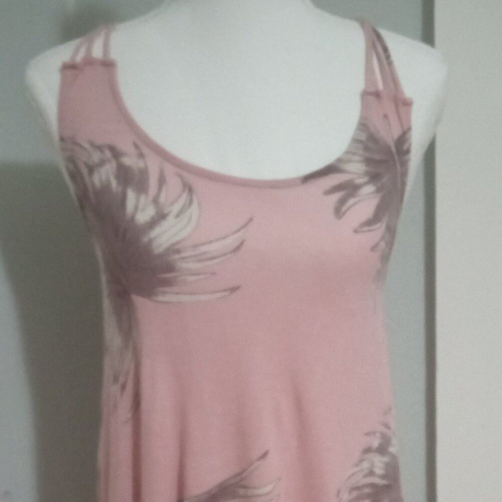 Lagaci Swim Cover Up Medium Beaded Back Sheer Beach Pool Womens